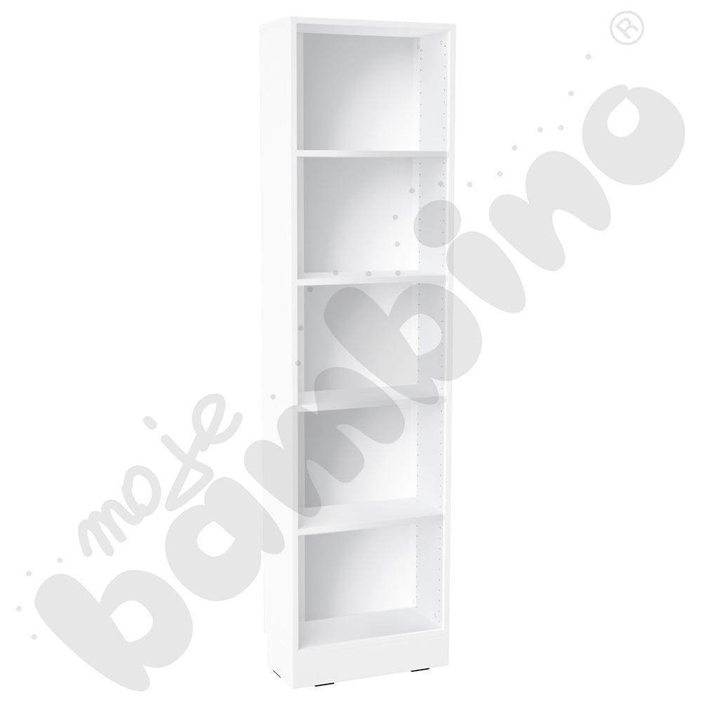 Regał Grande płytki, wys. 187,8 cm - biały