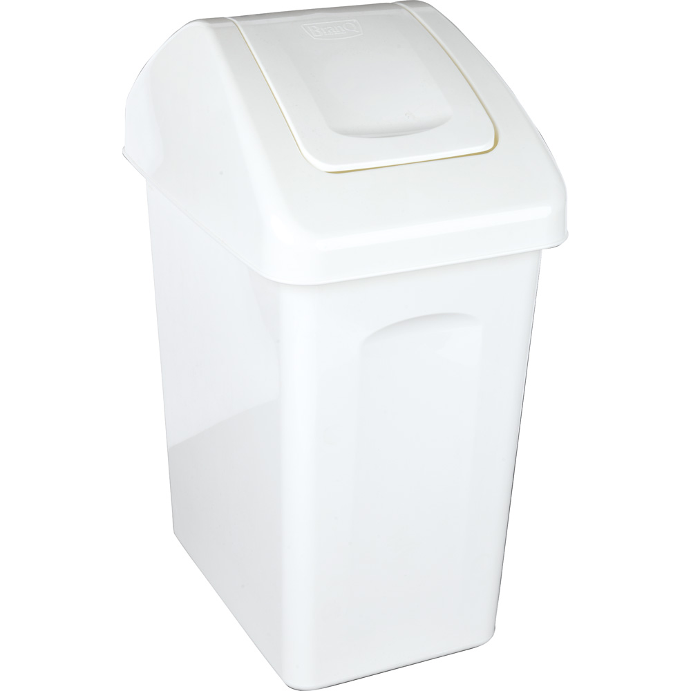 Odpadkový kôš 10 l-biely