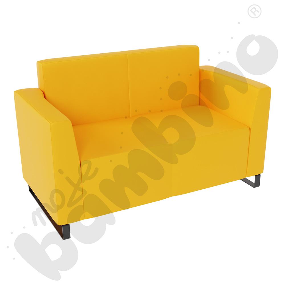 Sofa Universum 2-os. wys. 82 cm, 2 boki niskie, tkanina MT09