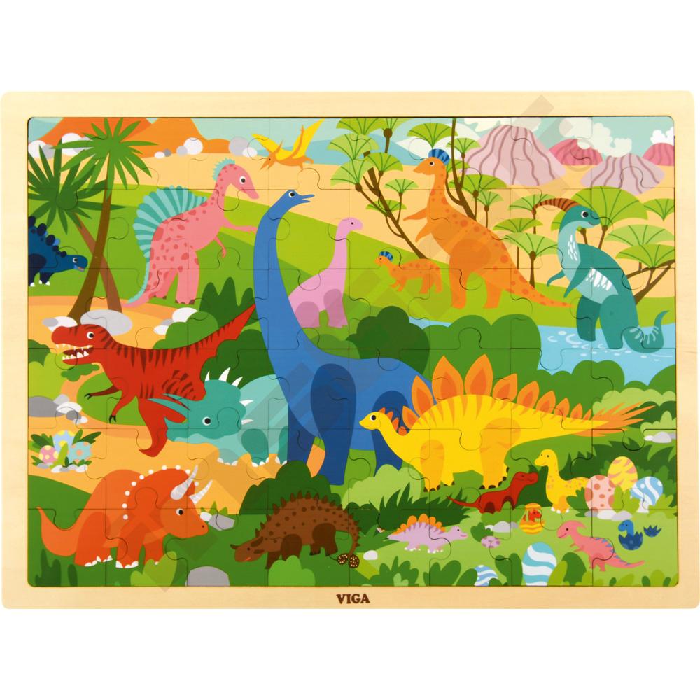 Puzzle Dinosaury, 48 dielov