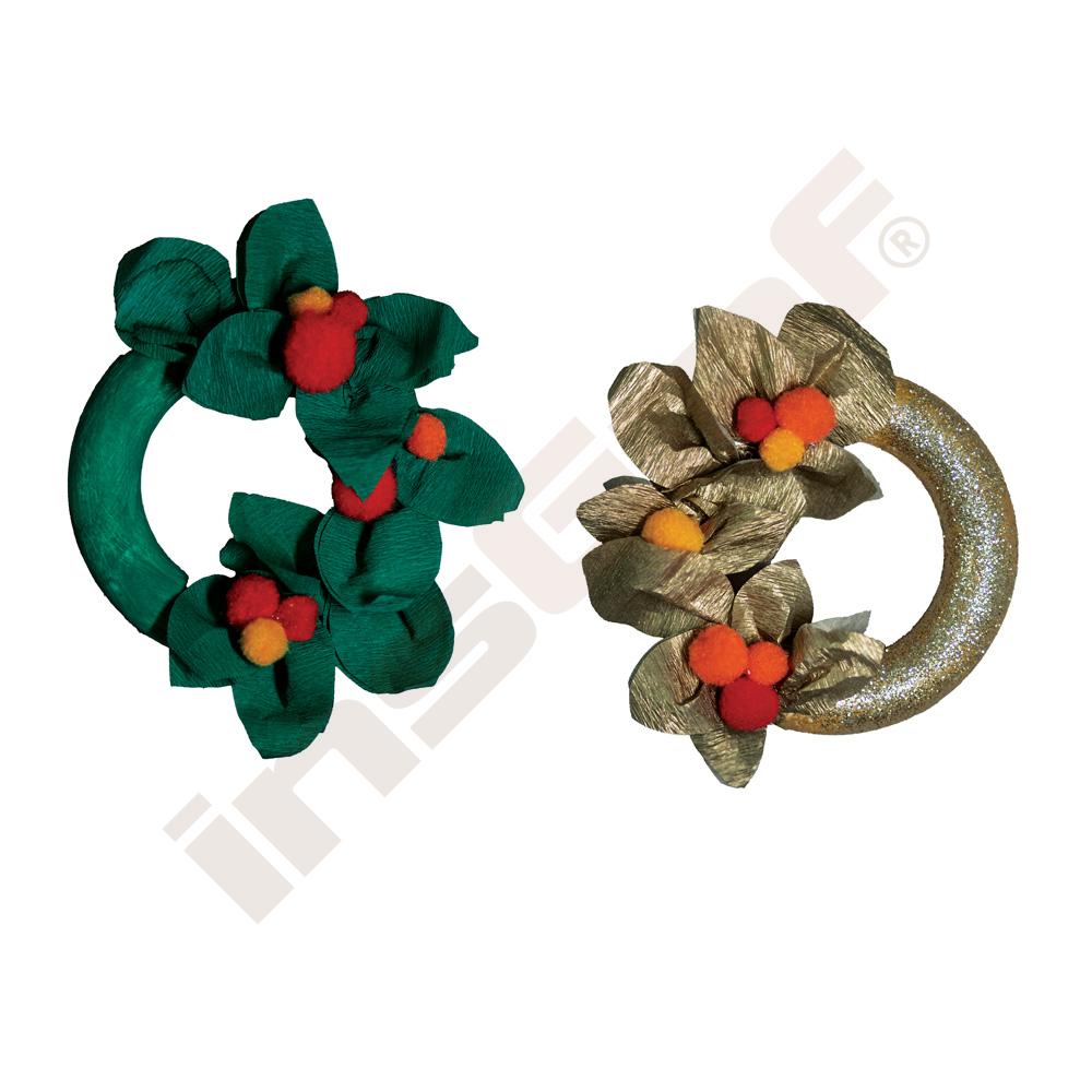 Polystyrénové obruče, priemer 12,5 cm, 17 ks