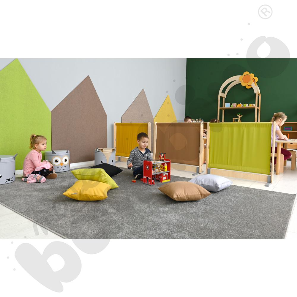 Parawan limonkowo-oliwkowy