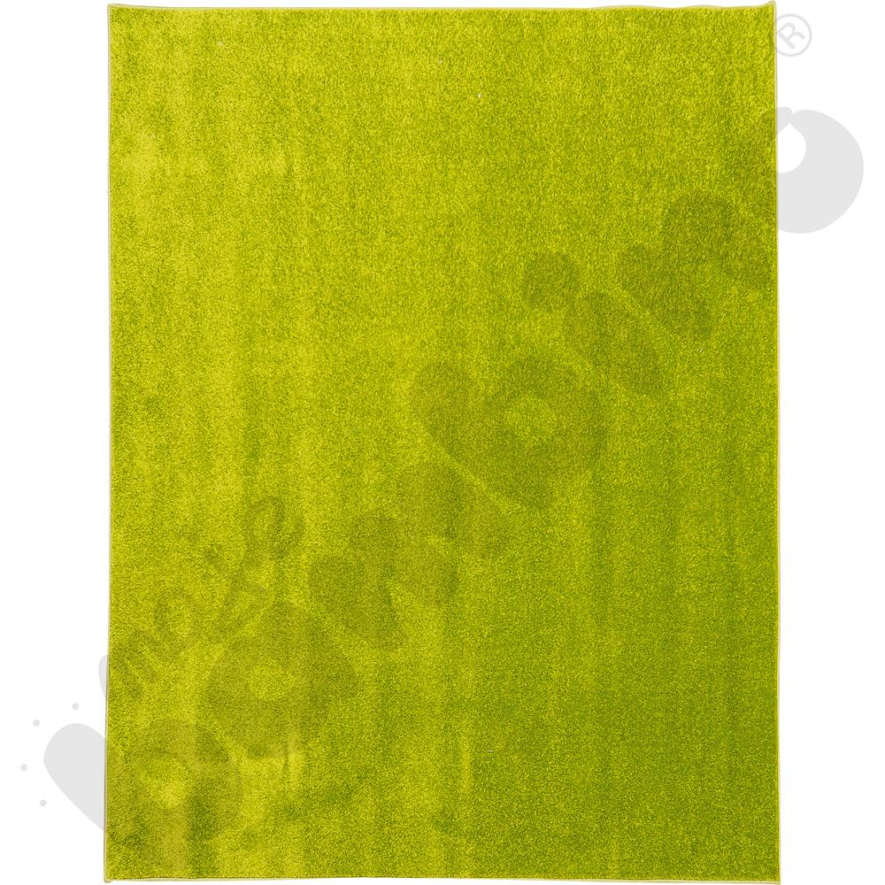 Dywan jednokolorowy - zielony 4 x 5 m