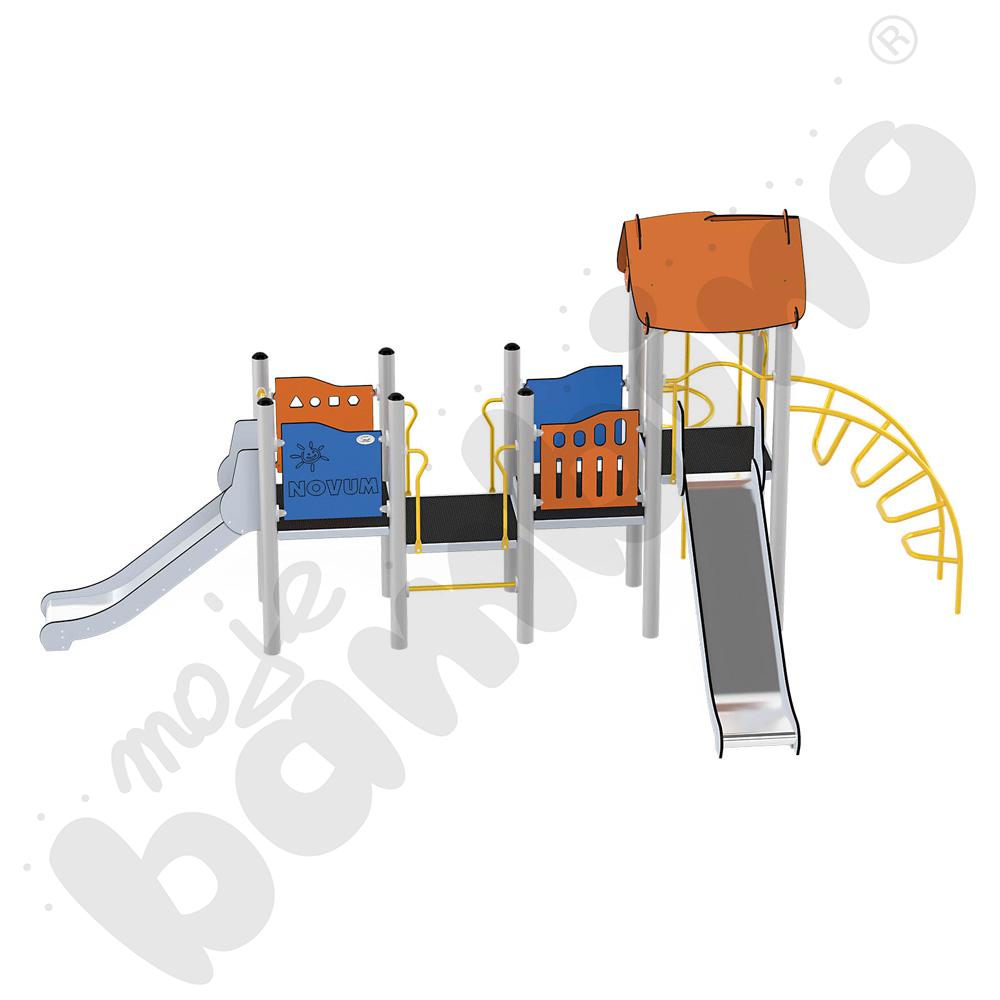 Orbis - wieża 12, metalowe słupy