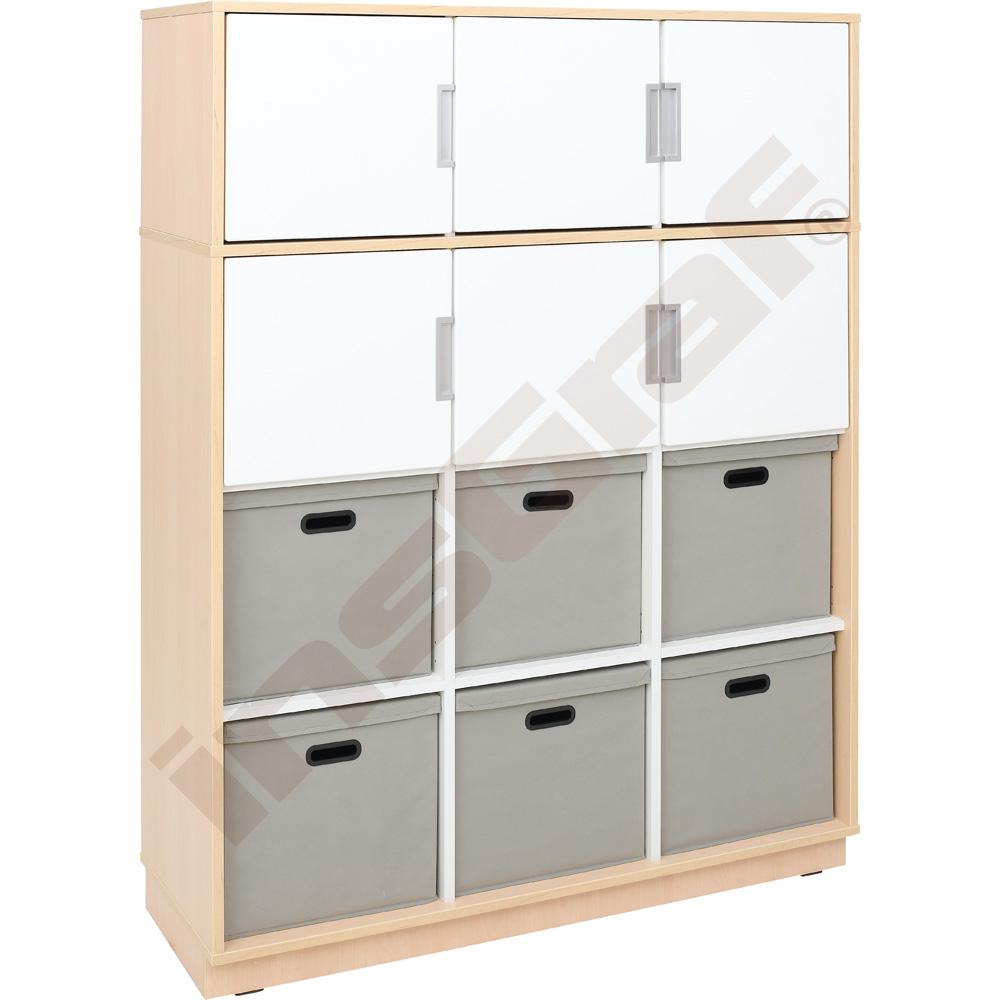 Quadro - sestava 94, 90°, korpusy světlý javor
