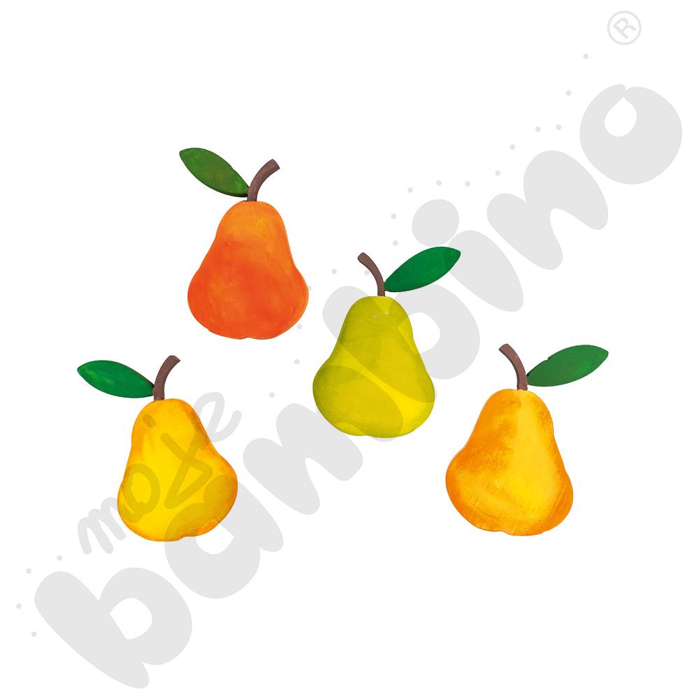 Piankowe kształty do ozdabiania - owoce, 40 szt.