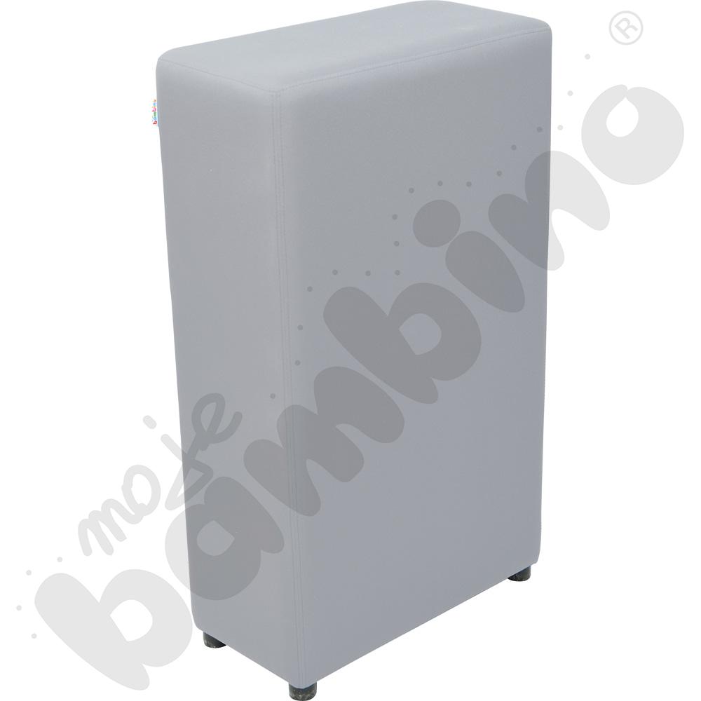 Oparcie Blocco pojedyncze wysokie jasnoszare