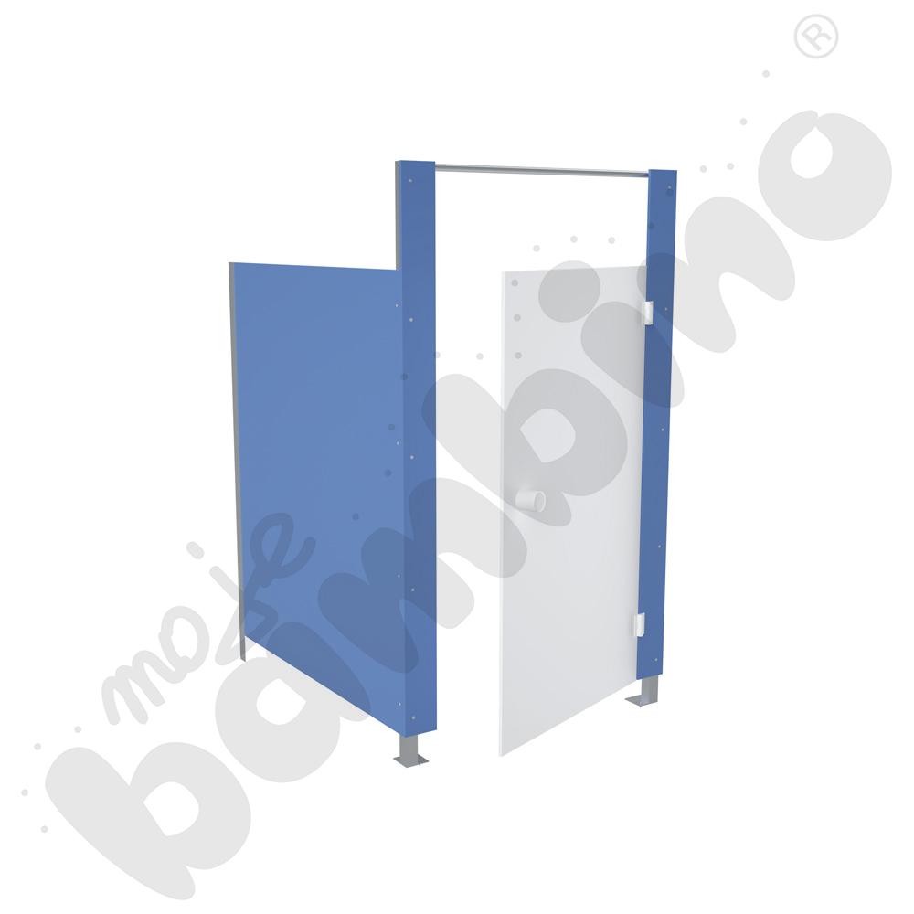 Kabina WC Aqua - moduł dodatkowy niebieski