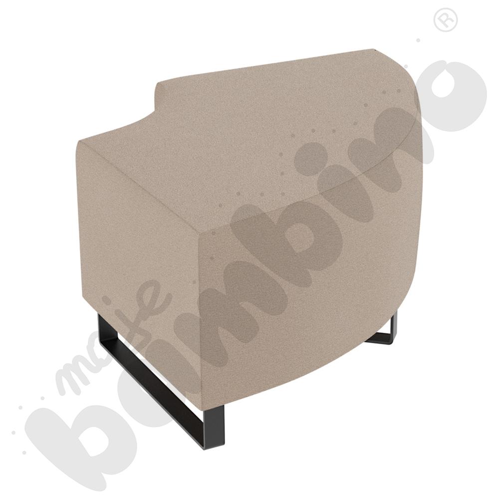 Pufa Universum 1/4 koła rogowa, tkanina KG34