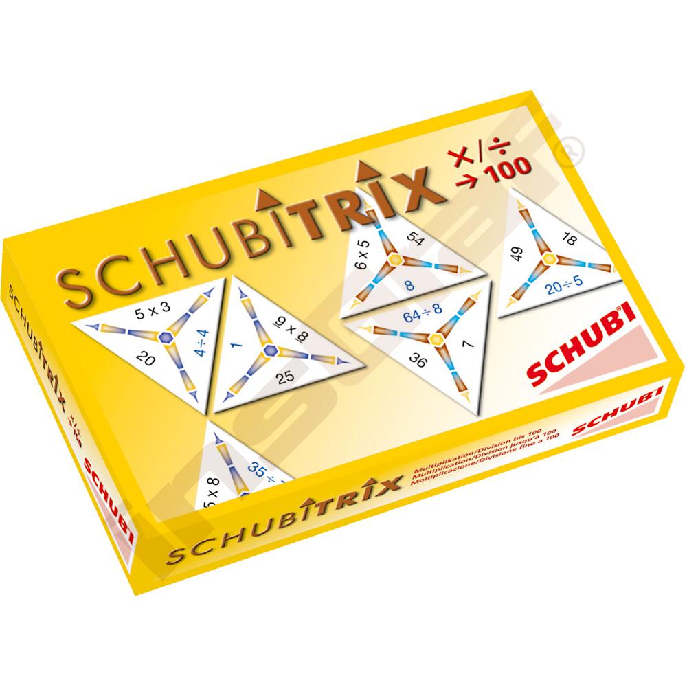 Schubitrix  - násobenie a delenie do 100 