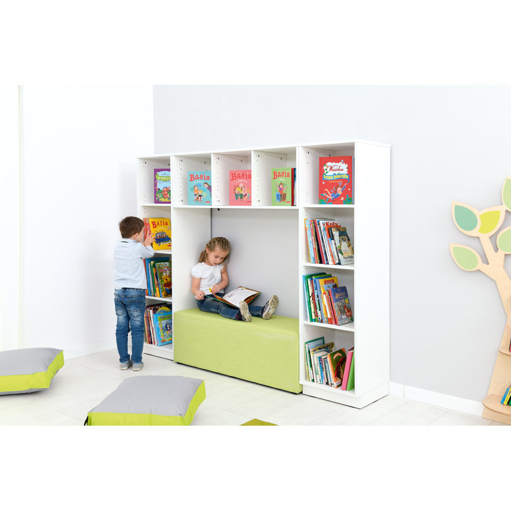Taburetka Inflamea 1 - dĺžka 116 cm, bledozelená