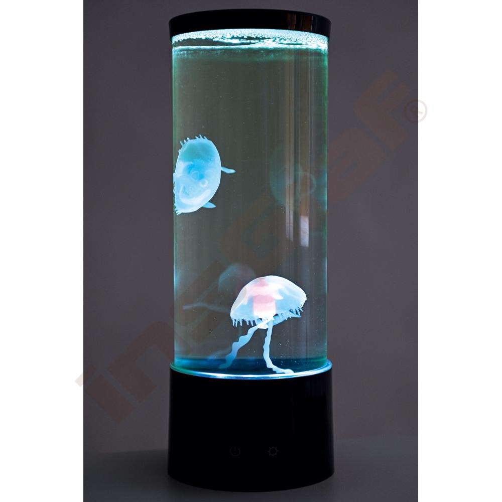 Relaxační lampa s medúzami L