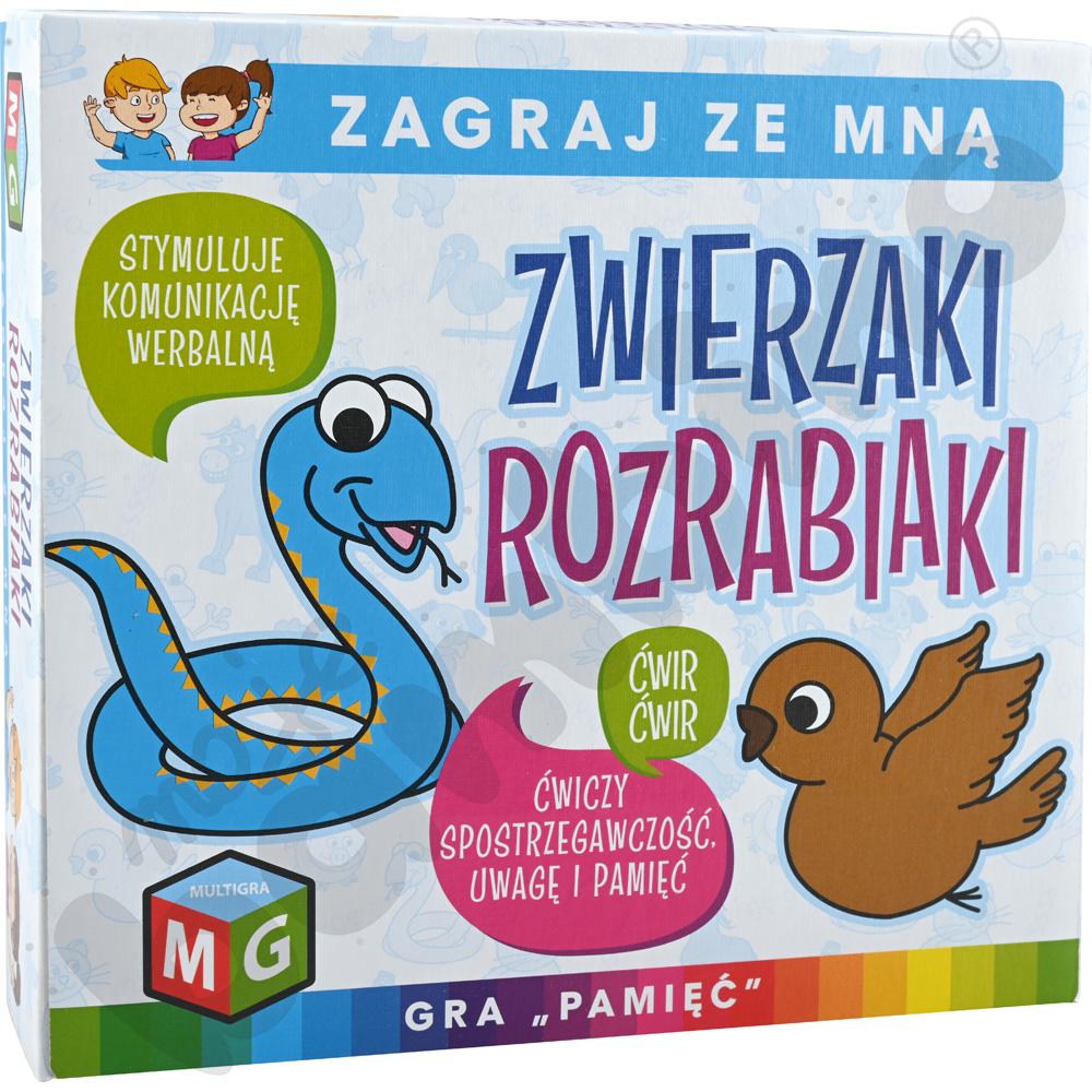 Zwierzaki rozrabiaki – pamięć