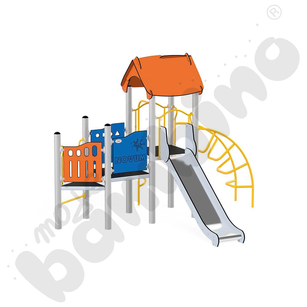 Orbis - wieża 11, metalowe słupy