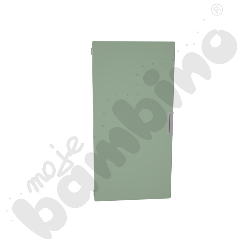 Quadro - drzwiczki średnie 90 st., mocowane do przegrody - oliwkowe