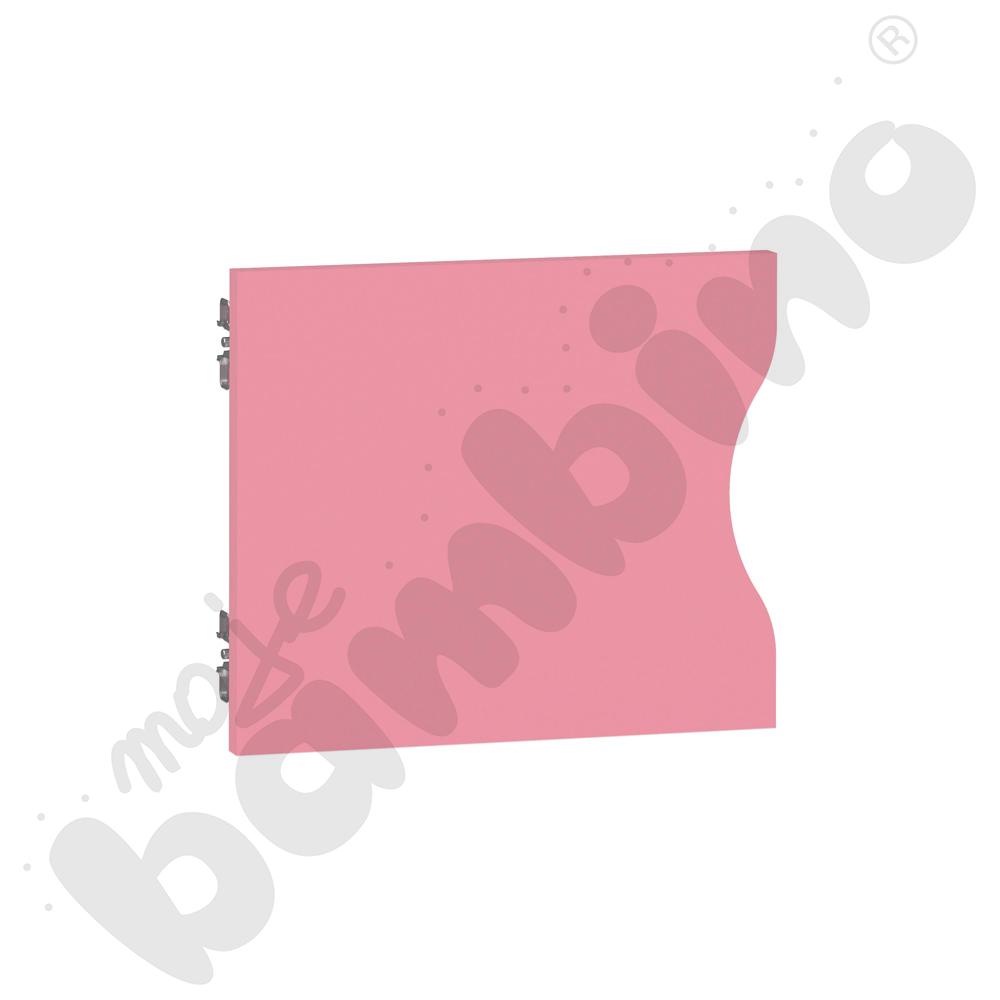 Drzwiczki Feria różowe laminowane, cichy domyk