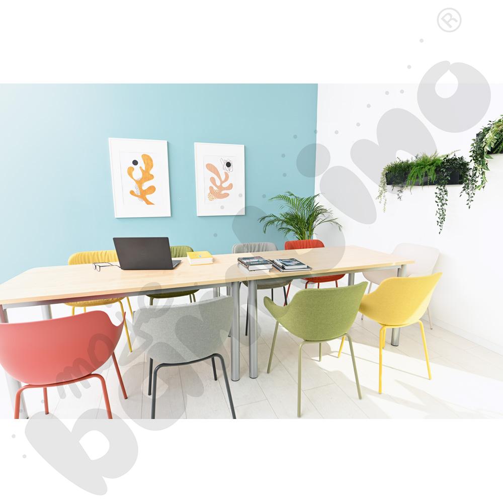 Stół konferencyjny prosty klon 375 