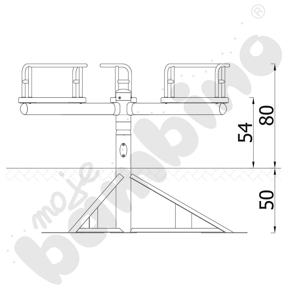 Karuzela trójramienna
