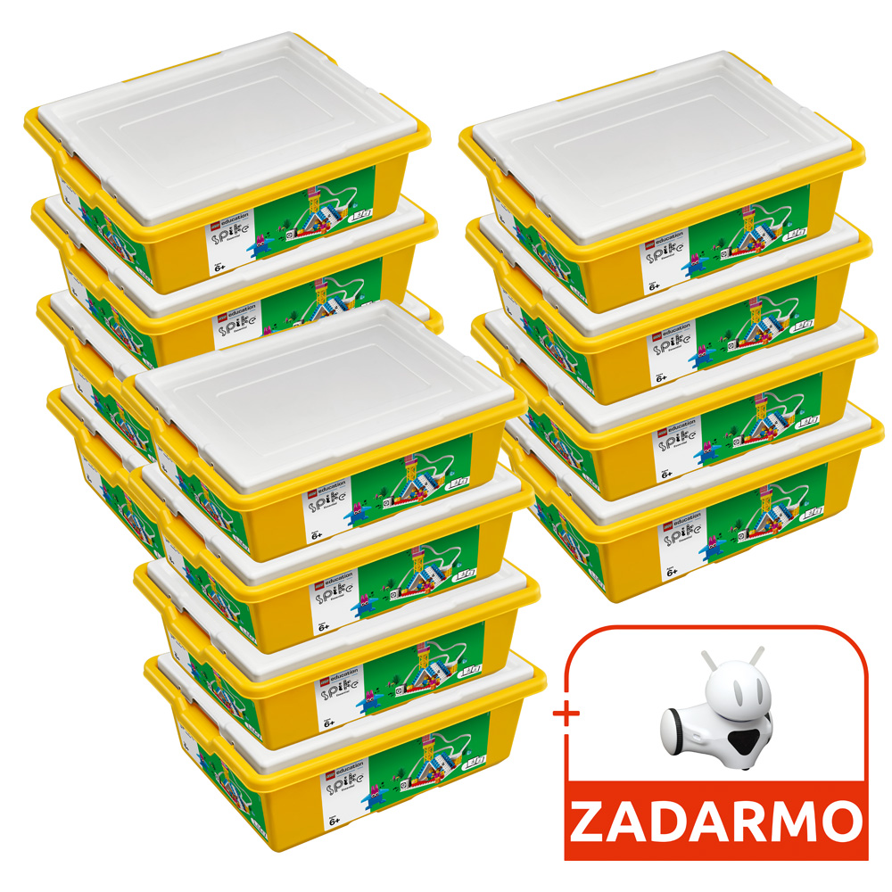 Zostava: 12x LEGO® Education SPIKE™ Essential + 1x Robot Photon Edu grátis