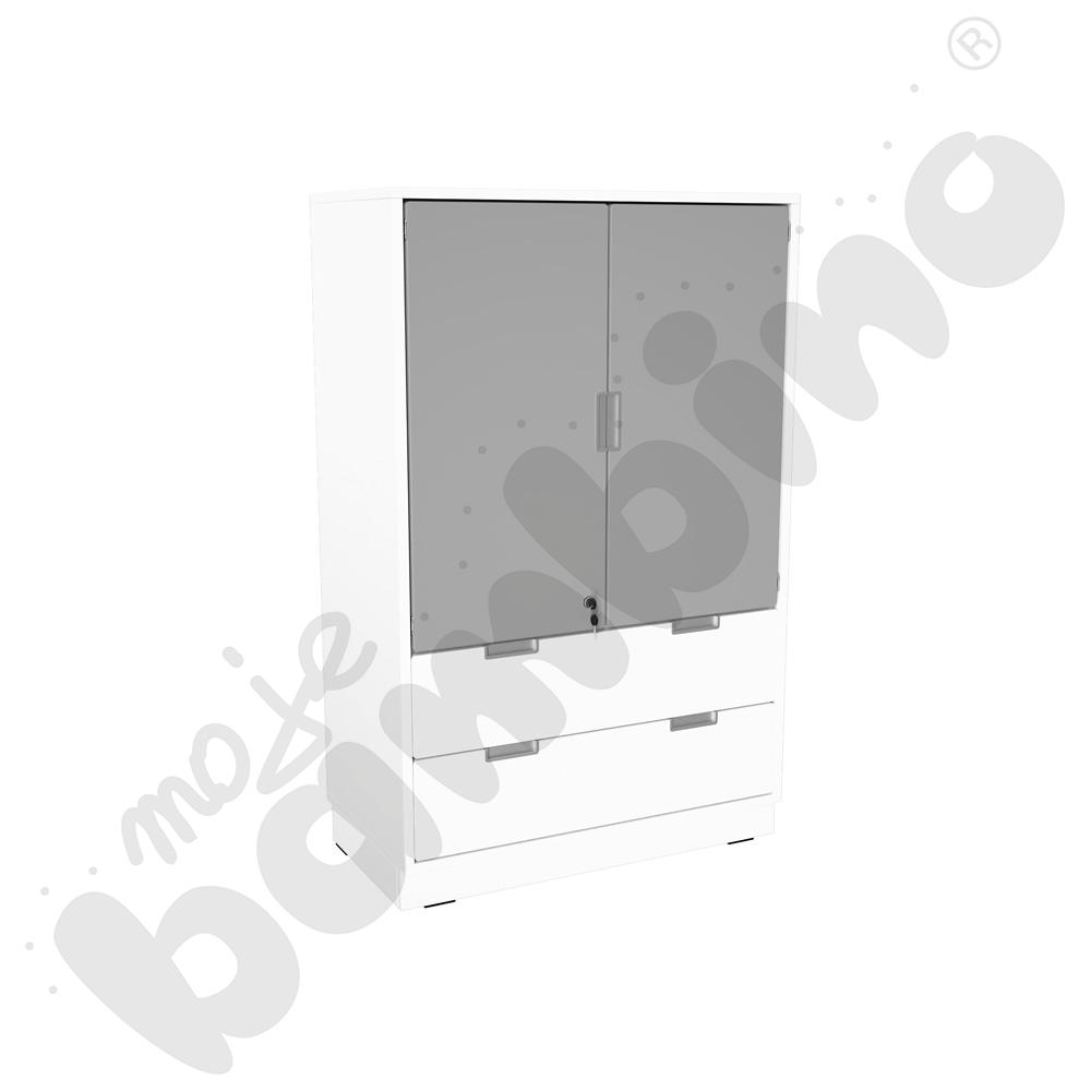 Quadro - zestaw 235, biała skrzynia