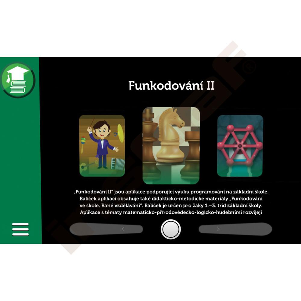 Sada Funkódování 2 - pro 1-3 třídu, ke Kouzelnému koberci Kinebi 5.0