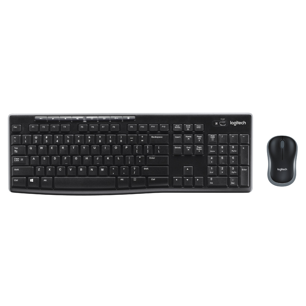 Zostava Logitech: klávesnica + myš MK270