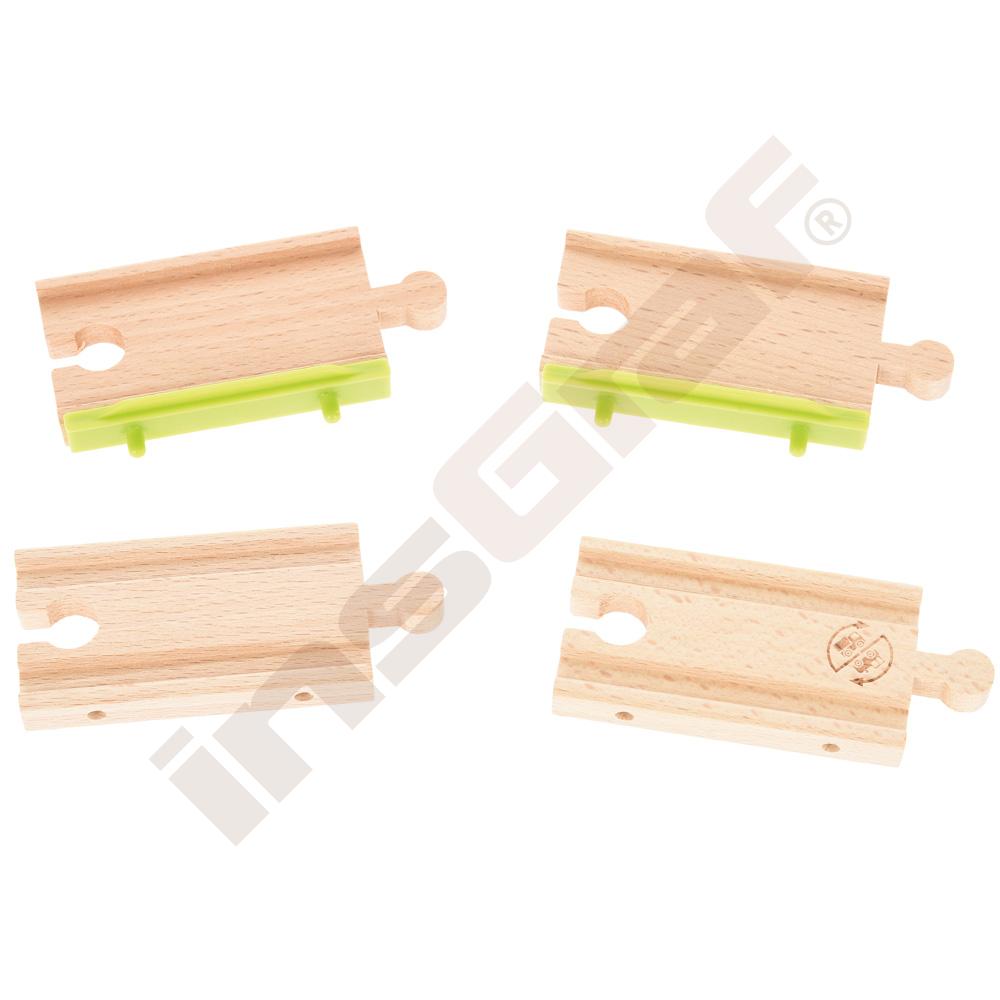 
Holzschienen Set 16, Doppelbahn
