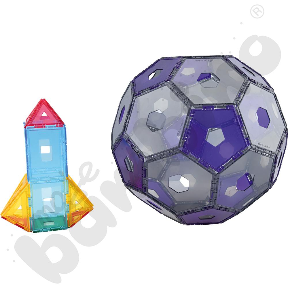 Klocki Gigo - Edukacja - zestaw geometryczny, 165 elem.