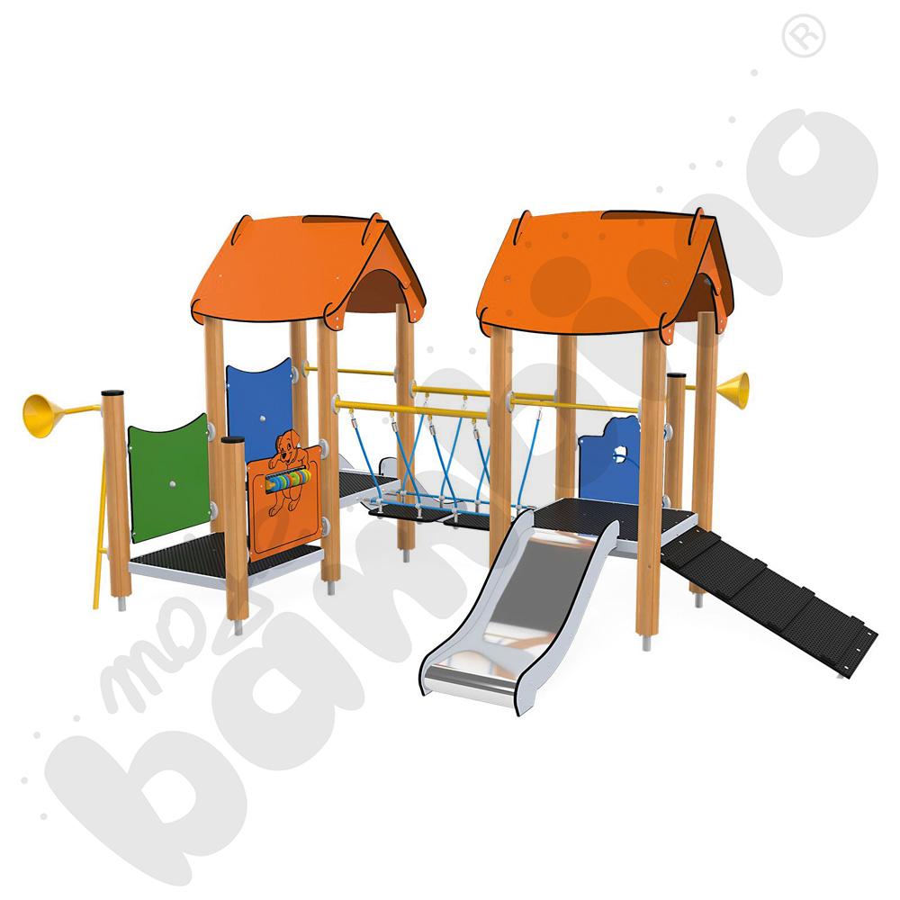 Orbis - zestaw 11652, drewniane słupy