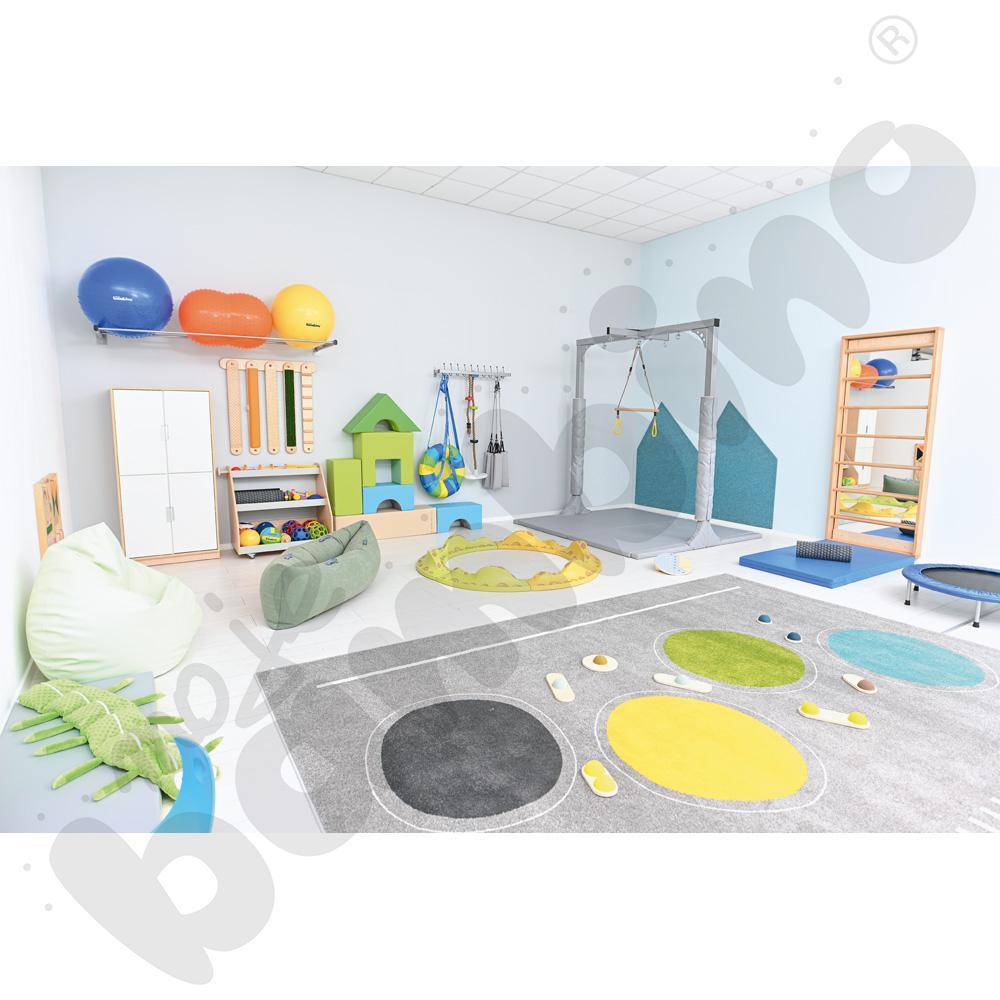 Półka metalowa na piłki