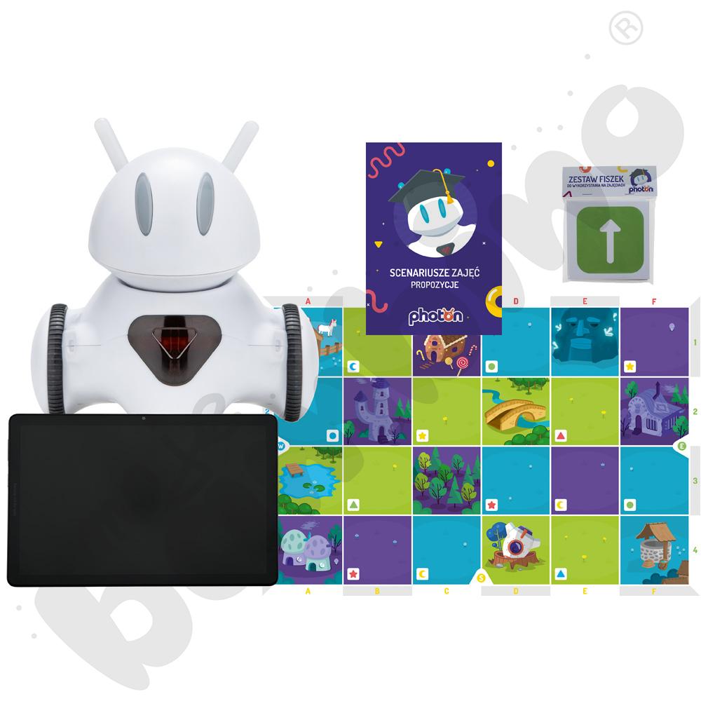 Cyfrowe zasoby - Zestaw: Robot Photon EDU rozszerzony + tablet 12,7''
