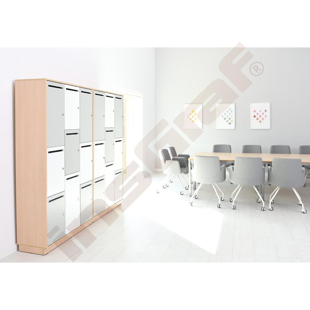 Quadro - skříň s 9 boxy - javor