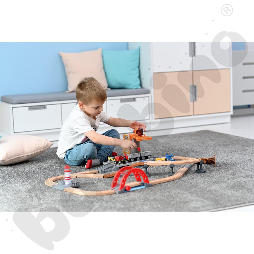 Transport wodny i kolejowy - zestaw