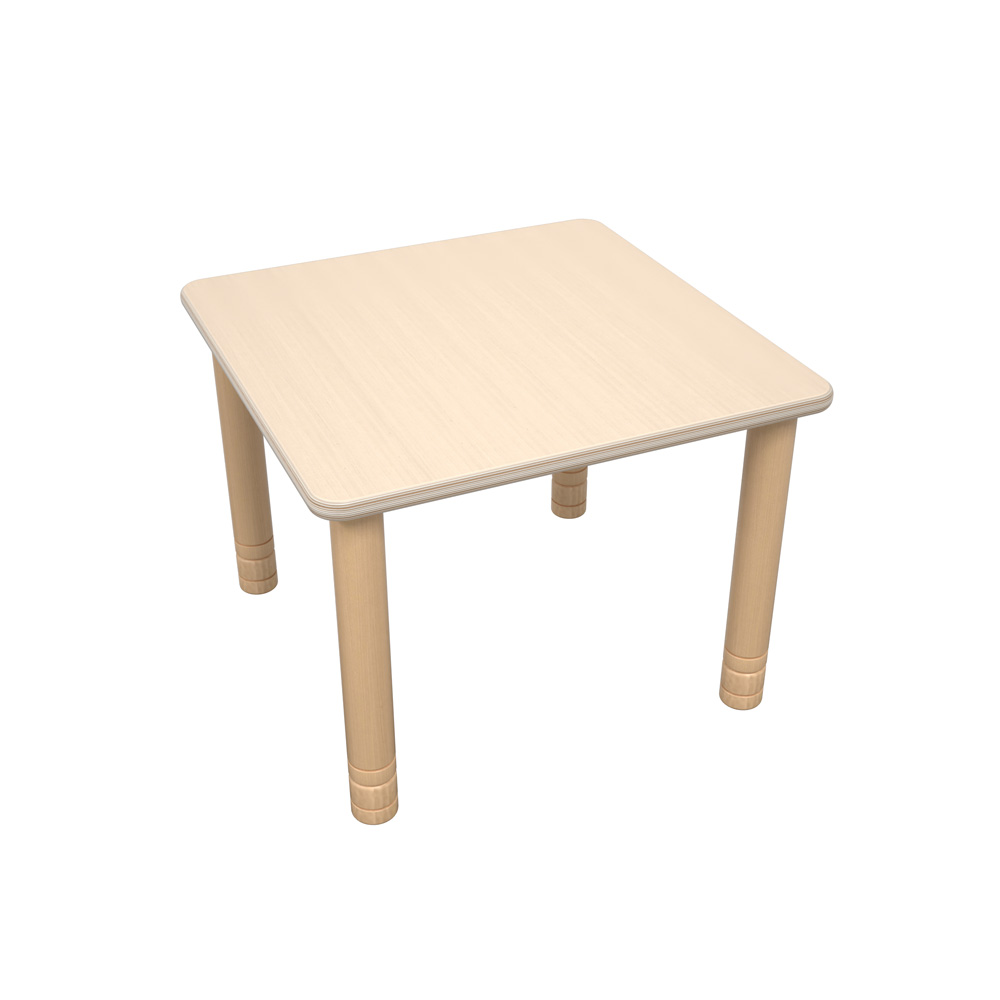 Stôl Flexi štvorcový 60 x 60 cm - HPL javor