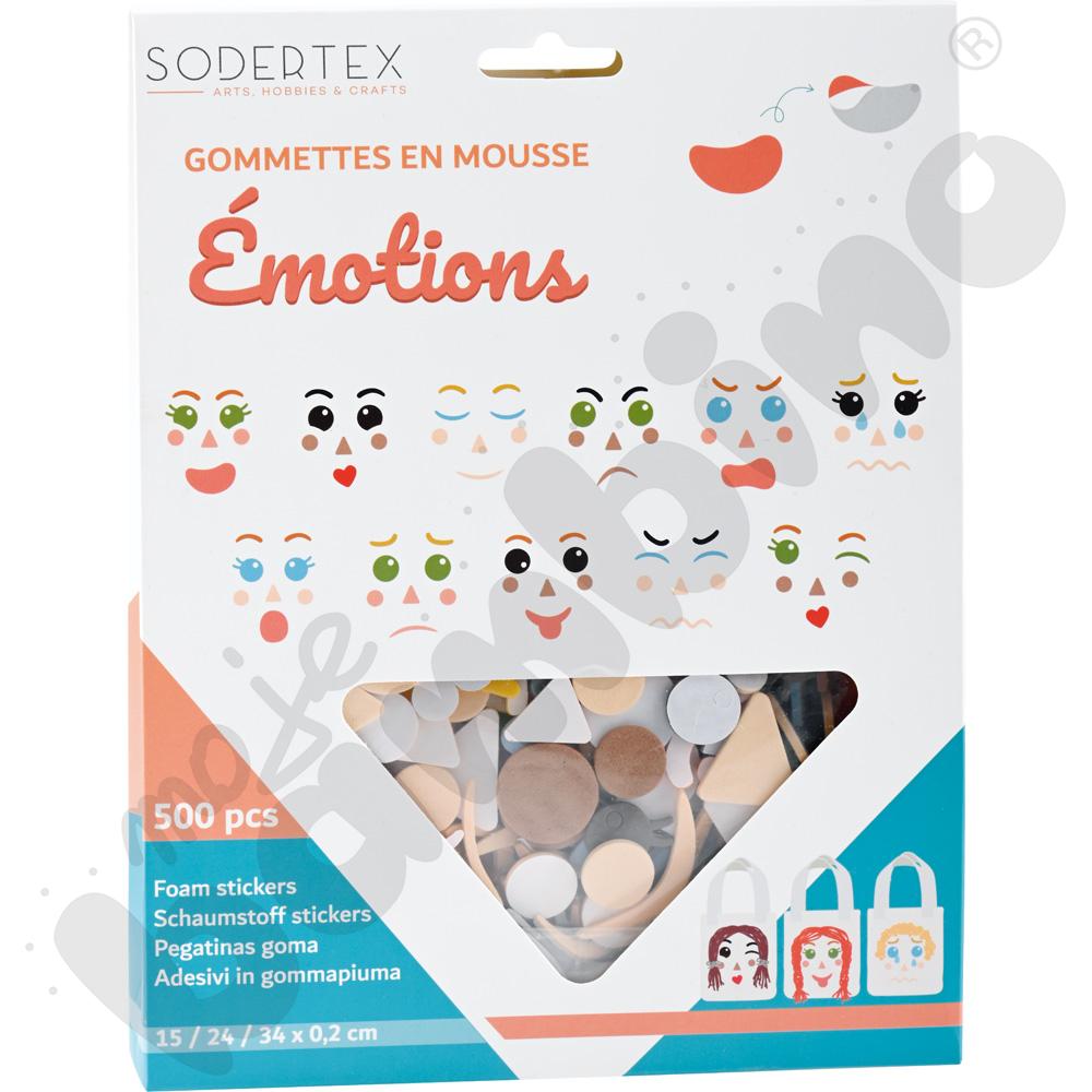 Naklejki piankowe - ułóż emocje