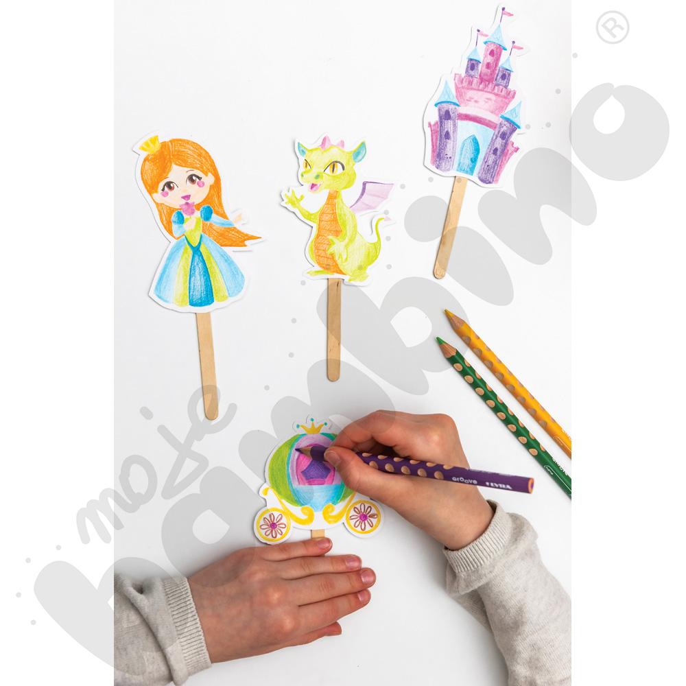 Patyczki drewniane - naturalne