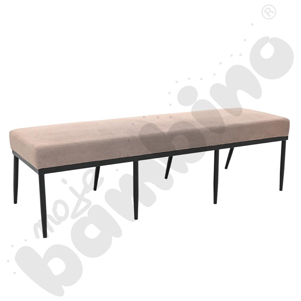 Ławka Xena 3-os. brązowa