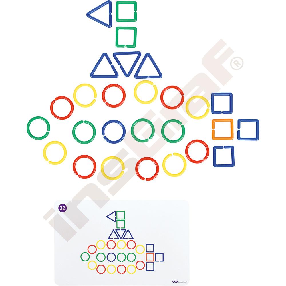 Geometrické tvary s úkoly 
