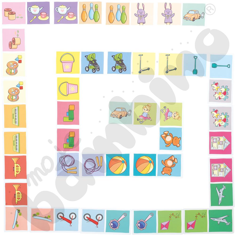 Domino dla malucha. Zabawki