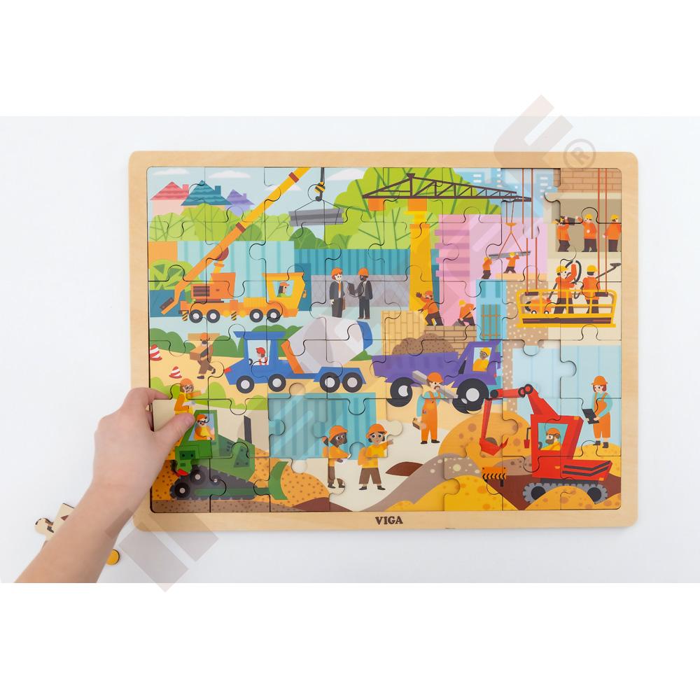Puzzle Stavba, 48 dielov