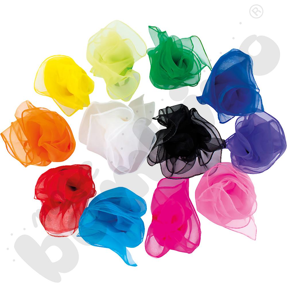 Chusty z organzy, 12 kol.