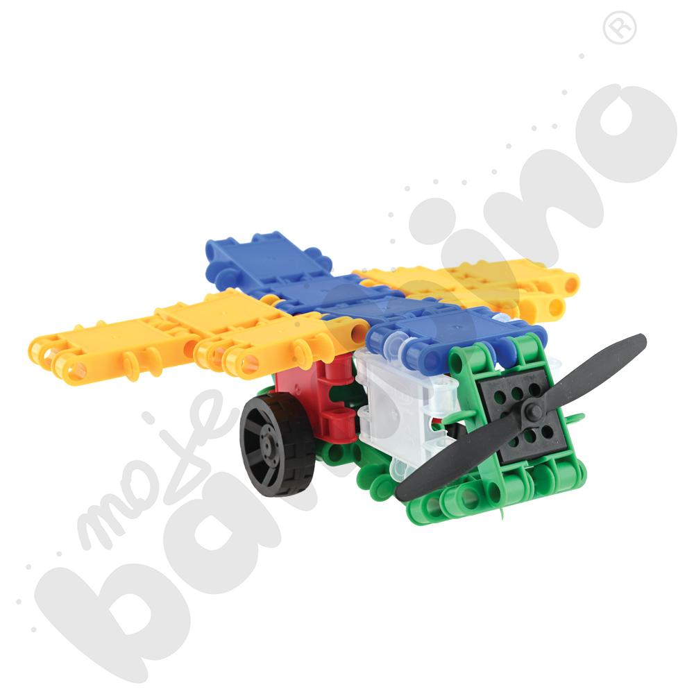 Klocki konstrukcyjne Clics Rollerbox 25w1