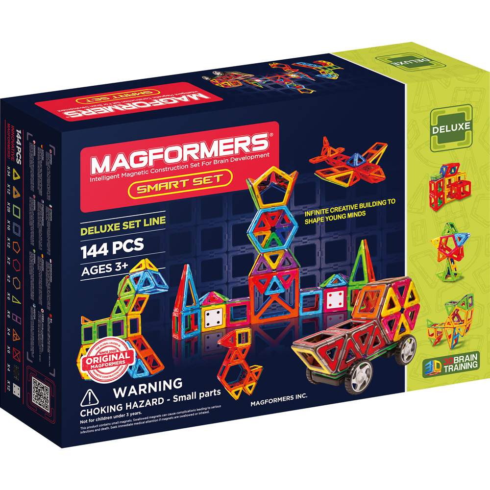 Magformers Smart, 144 dielikov