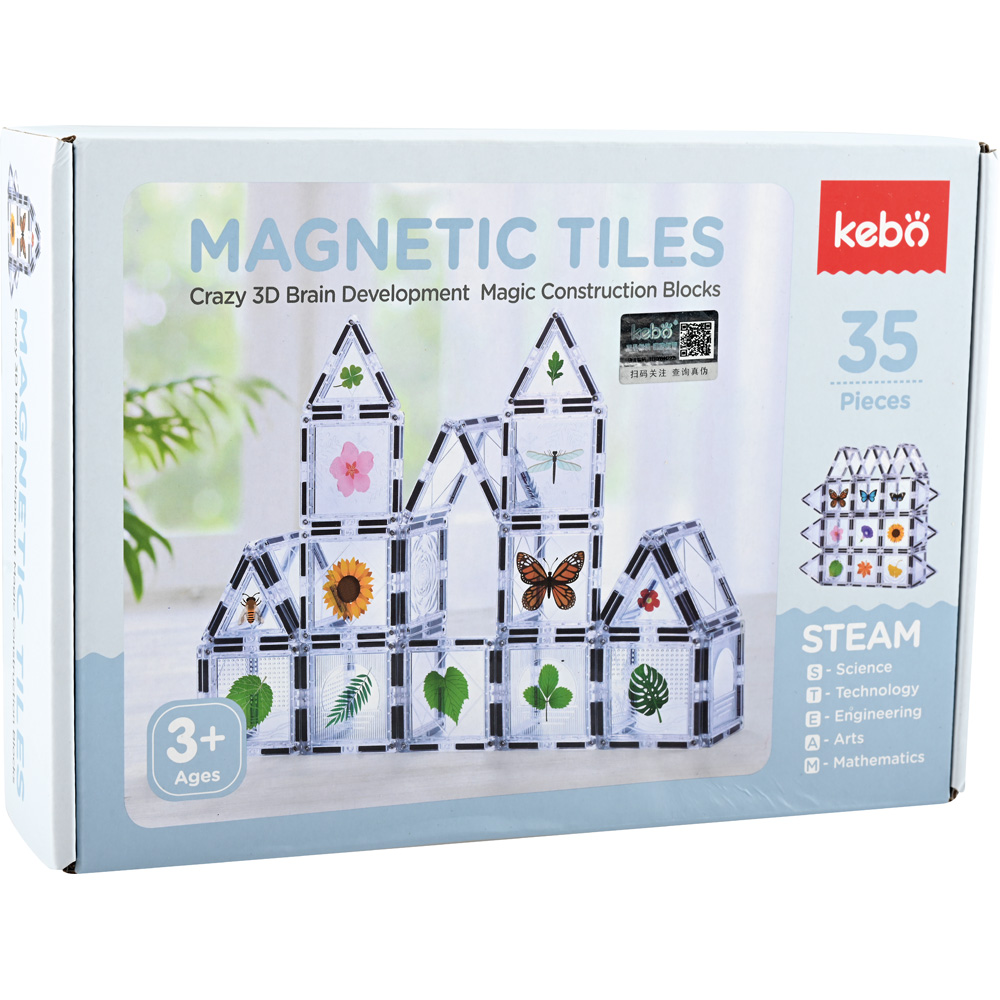 Priehľadné magnetické kocky