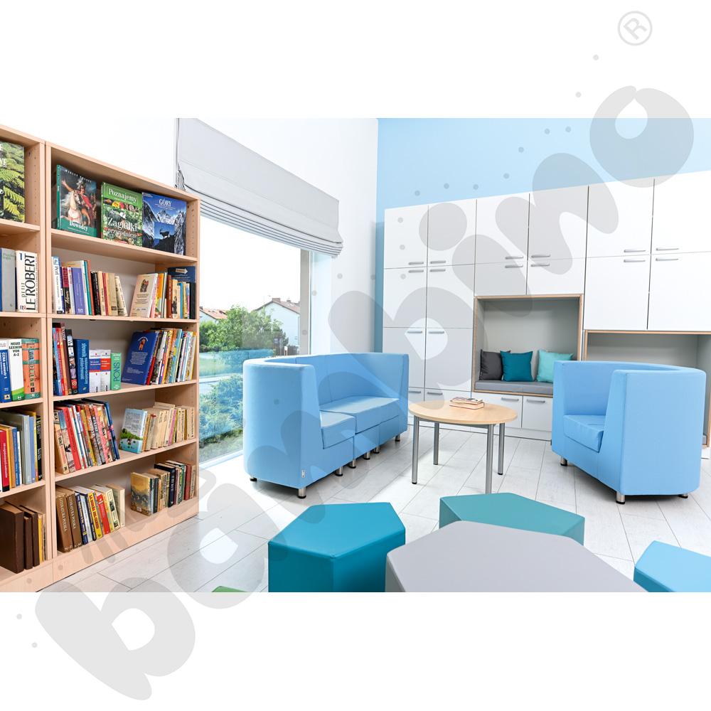 Kanapa Verba 3-osobowa - jasnoniebieska