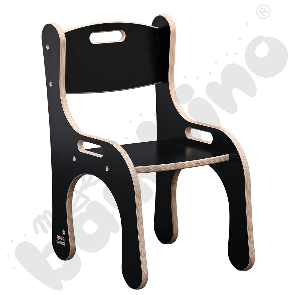 Krzesło ergonomiczne Good Wood – czarne