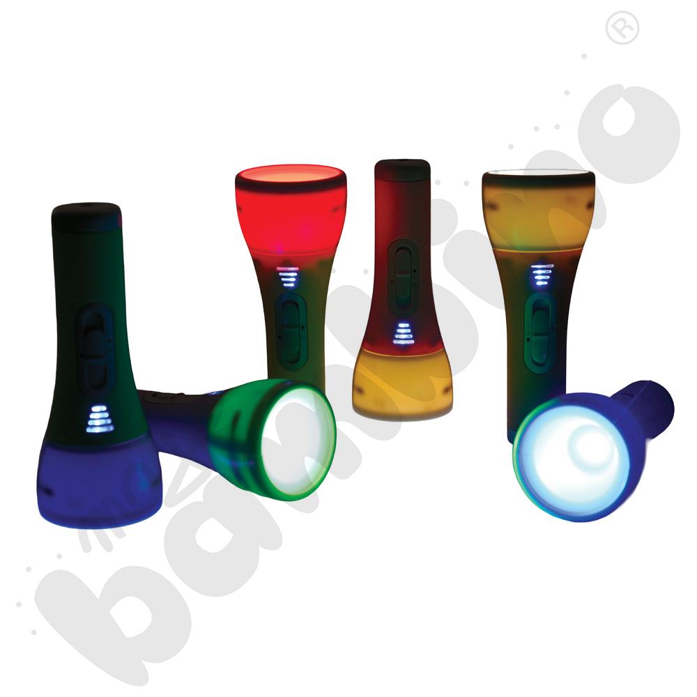 Zestaw 6 latarek ze stacją dokującą