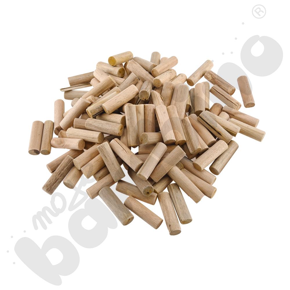 Drewniane patyczki krótkie, 250 g