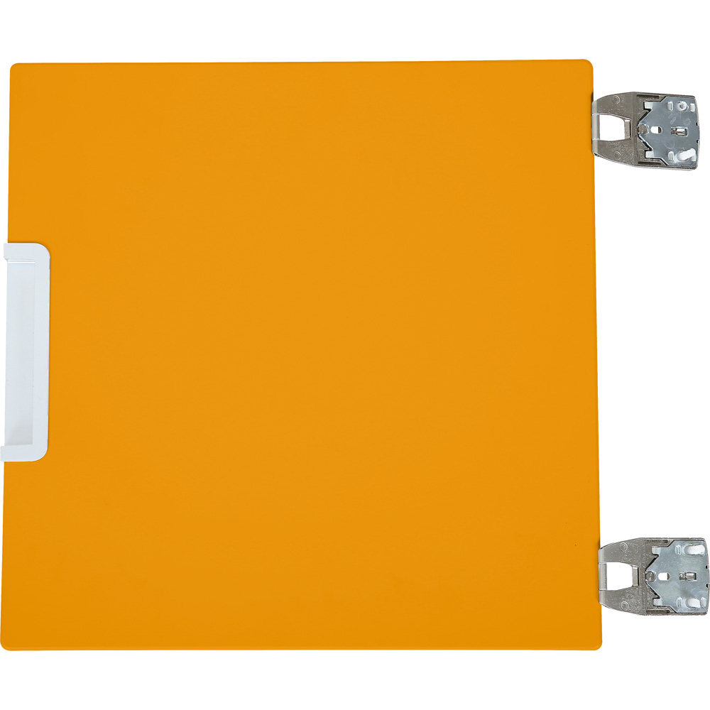Quadro - malé dvierka 90 st. pre upevnenie do korpusu, tiché zatváranie - oranžová  