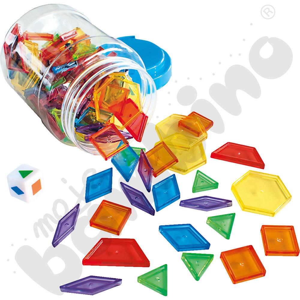 Akrylowe kształty, 135 szt.